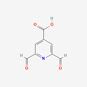 2,6-Diformylisonicotinic acid - 