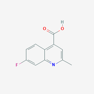 7-Fluoro-2-methylquinoline-4-carboxylic acid - 915923-73-8