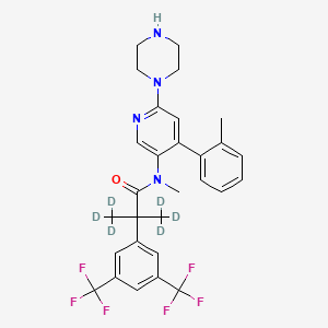 N-desmethyl Netupitant D6 - 