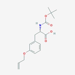 (S)-3-(3-(Allyloxy)phenyl)-2-((tert-butoxycarbonyl)amino)propanoic acid - 1175919-93-3