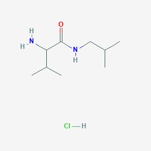 2-Amino-N-isobutyl-3-methylbutanamide hydrochloride - 1236255-08-5