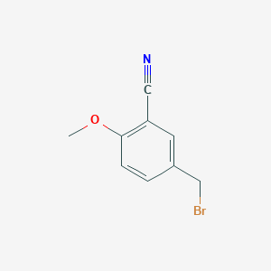 5-(Bromomethyl)-2-methoxybenzonitrile - 320407-91-8