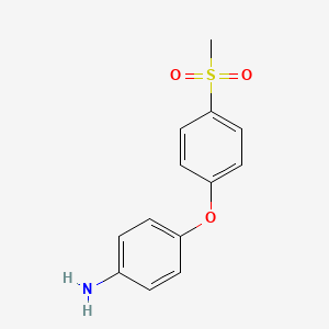 4-(4-Methanesulfonylphenoxy)aniline - 284462-84-6