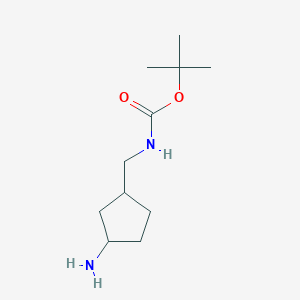 (3-Amino-cyclopentylmethyl)-carbamic acid tert-butyl ester - 1392804-45-3