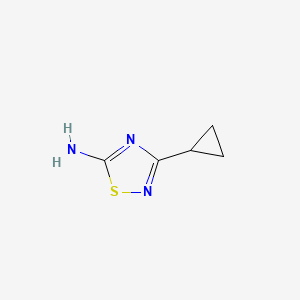 3-Cyclopropyl-1,2,4-thiadiazol-5-amine - 762272-35-5