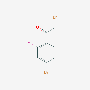 2-Bromo-1-(4-bromo-2-fluorophenyl)ethanone - 869569-77-7