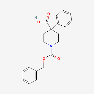 1-(Benzyloxycarbonyl)-4-phenylpiperidine-4-carboxylic acid - 181641-61-2
