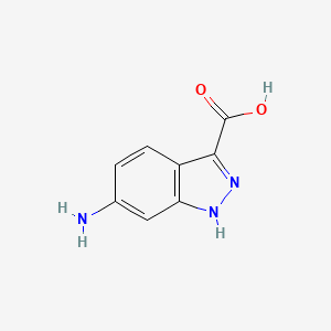 6-amino-1H-indazole-3-carboxylic acid - 885519-22-2