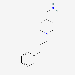 1-[1-(3-Phenylpropyl)piperidin-4-yl]methanamine - 223567-74-6