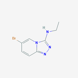 6-Bromo-N-ethyl-[1,2,4]triazolo[4,3-a]pyridin-3-amine - 951884-90-5