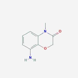 8-Amino-4-methyl-2H-benzo[b][1,4]oxazin-3(4H)-one - 1018254-91-5