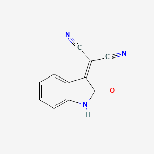 2-(2-Oxoindolin-3-ylidene)malononitrile - 6623-89-8
