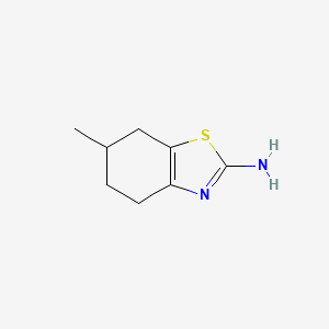 6-Methyl-4,5,6,7-tetrahydro-1,3-benzothiazol-2-amine - 7496-50-6