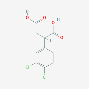 2-(3,4-Dichlorophenyl)succinic acid - 93553-81-2