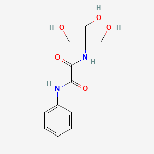 N-[2-hydroxy-1,1-bis(hydroxymethyl)ethyl]-N'-phenylethanediamide - 61206-72-2