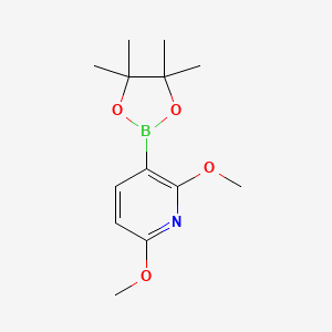 2,6-Dimethoxy-3-(4,4,5,5-tetramethyl-1,3,2-dioxaborolan-2-yl)pyridine - 214360-59-5