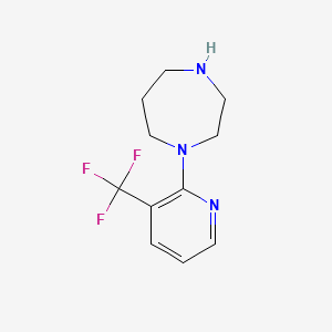 1-[3-(Trifluoromethyl)pyridin-2-yl]-1,4-diazepane - 243666-15-1