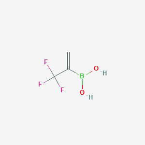 (3,3,3-Trifluoroprop-1-en-2-yl)boronic acid - 357274-85-2