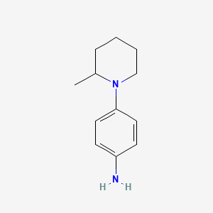 4-(2-Methylpiperidin-1-yl)aniline - 78335-25-8