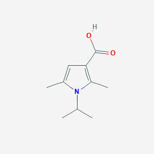 1-Isopropyl-2,5-dimethyl-1H-pyrrole-3-carboxylic acid - 847744-27-8
