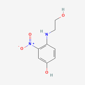 4-((2-Hydroxyethyl)amino)-3-nitrophenol - 65235-31-6