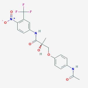 (R)-3-(4-acetamidophenoxy)-2-hydroxy-2-methyl-N-(4-nitro-3-(trifluoromethyl)phenyl)propanamide - 885324-25-4