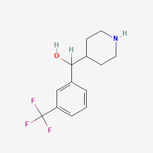 Piperidin-4-yl-(3-trifluoromethyl-phenyl)-methanol - 38646-29-6