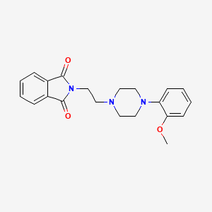 2-(2-(4-(2-Methoxyphenyl)piperazin-1-yl)ethyl)isoindoline-1,3-dione - 99718-67-9