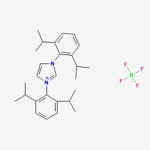 1,3-Bis(2,6-diisopropylphenyl)-1H-imidazol-3-ium tetrafluoroborate - 286014-25-3