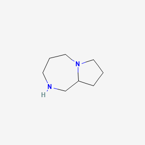 octahydro-1H-pyrrolo[1,2-a][1,4]diazepine - 109324-83-6