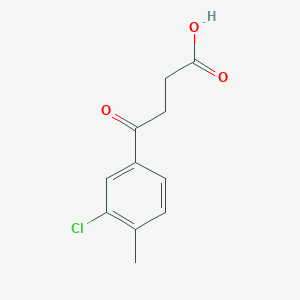 4-(3-Chloro-4-methylphenyl)-4-oxobutanoic acid - 62903-06-4