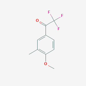 4'-Methoxy-3'-methyl-2,2,2-trifluoroacetophenone - 75822-11-6
