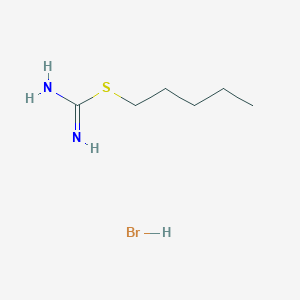 (Pentylsulfanyl)methanimidamide hydrobromide - 4270-00-2
