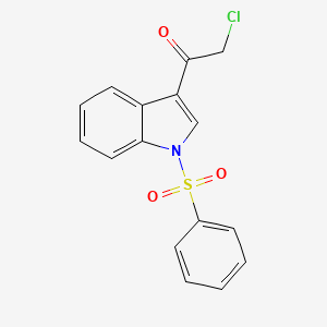 1-Phenylsulfonyl-3-chloroacetylindole - 424789-76-4