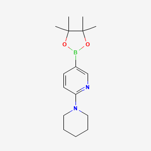 2-(Piperidin-1-yl)-5-(4,4,5,5-tetramethyl-1,3,2-dioxaborolan-2-yl)pyridine - 852228-08-1
