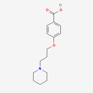 4-(3-(Piperidin-1-yl)propoxy)benzoic acid - 767286-87-3