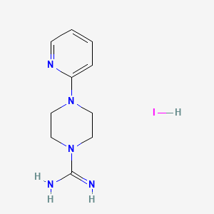 4-(Pyridin-2-yl)piperazine-1-carboximidamide hydroiodide - 849776-32-5