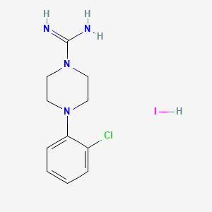 4-(2-Chlorophenyl)piperazine-1-carboximidamide hydroiodide - 852228-16-1