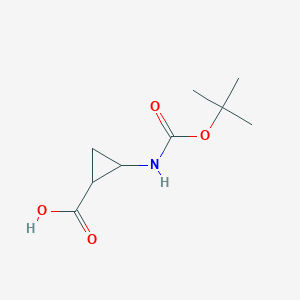2-((tert-Butoxycarbonyl)amino)cyclopropanecarboxylic acid - 1083181-22-9