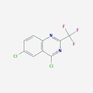 4,6-Dichloro-2-(trifluoromethyl)quinazoline - 746671-32-9