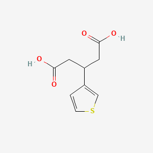 3-(3-Thienyl)pentanedioic acid - 