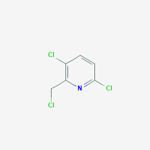 3,6-Dichloro-2-(chloromethyl)pyridine - 58803-95-5