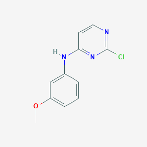 2-Chloro-N-(3-methoxyphenyl)pyrimidin-4-amine - 191728-86-6