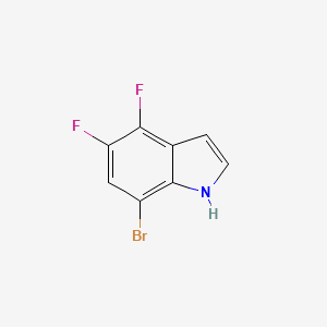 7-Bromo-4,5-difluoro-1H-indole - 877160-16-2