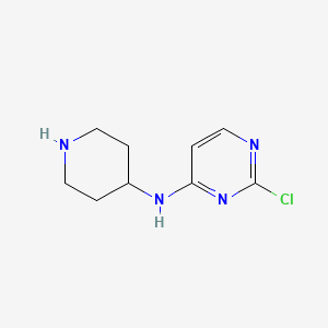 2-chloro-N-piperidin-4-ylpyrimidin-4-amine - 945895-43-2