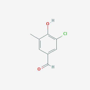 3-Chloro-4-hydroxy-5-methylbenzaldehyde - 107356-10-5