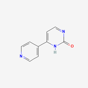 4-(Pyridin-4-yl)pyrimidin-2-ol - 208936-44-1