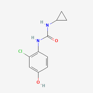 1-(2-Chloro-4-hydroxyphenyl)-3-cyclopropylurea - 796848-79-8