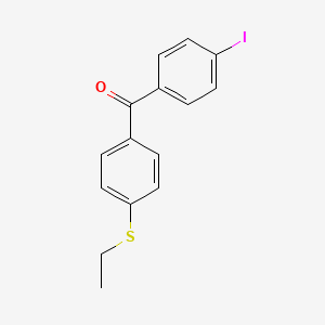 4-(Ethylthio)-4'-iodobenzophenone - 951885-56-6