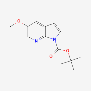 5-Methoxy-pyrrolo[2,3-B]pyridine-1-carboxylic acid tert-butyl ester - 928653-83-2
